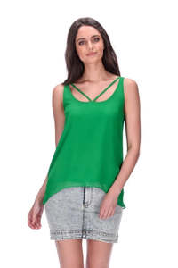 Singlets: Pretty Basic Miller Singlet - Green