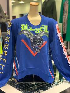 Non Sale Items: Diesel F-Lyandy Sweater Cobalt