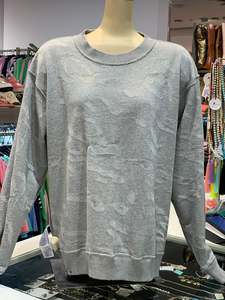 Non Sale Items: Diesel F Felpa Sweatshirt - Silver