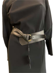 Non Sale Items: Paula Ryan Tie and Clasp Leather Belt