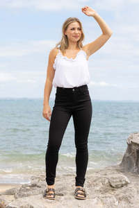 Honey Denim - Cormac Highwaisted - Black