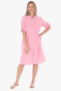 Jump D Ring Dress - Flamingo