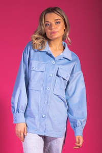 Sale Jackets: Charlo Katrina Cord Shacket