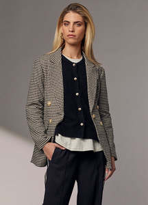 Sale Jackets: Madly Sweetly Plaid Pitt Blazer
