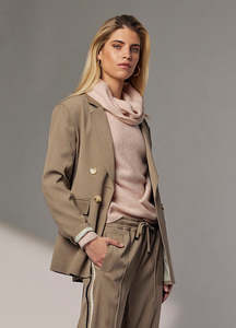Madly Sweetly Smooth Blazer - Taupe