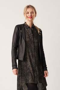 Sale Jackets: Lemon Tree Samina Jacket -Black Houndstooth