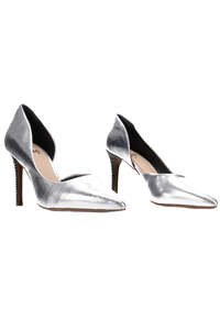 Hey Monday Knox Heel Silver Diamante