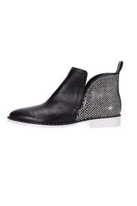Sale Boots: Hey Monday Taylor Boot Black & White Snake