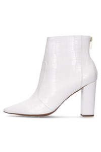 Sale Boots: Sophia Boot White Croc