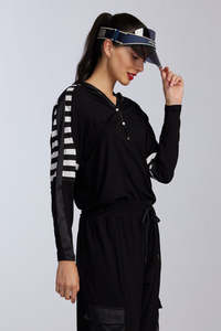 Paula Ryan Relaxed Range: Paula Ryan Viscose Hoodie Sweater