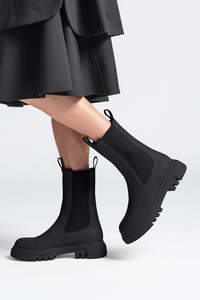 Paula Ryan Shoes: Paula Ryan Drake Boot - Black