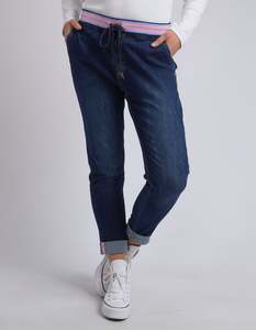 Jeans: Elm Melody Jogger - Indigo