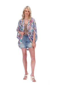 Augustine Saxton Kimono - Short