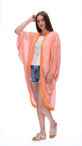 Sunrise Spot Kimono - Long