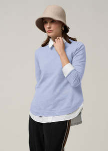 Sale Hoodies Sweaters: Madly Sweetly Everywear Crew - Sky Blue