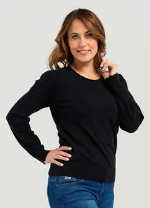 Less Than 70: Seduce Halsey Knit- Black