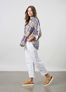 Madly Sweetly Ratio Pant - White