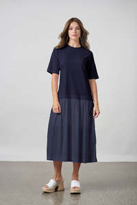 Madly Sweetly: Madly Sweetly Gossamer Dress - Navy