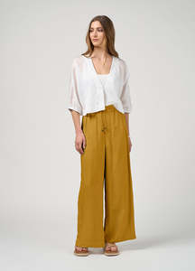 Madly Sweetly: Madly Sweetly Eclipse Pant - Gold