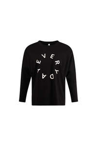 Nothing Over 49: Lemon Tree Everyday Top - Black