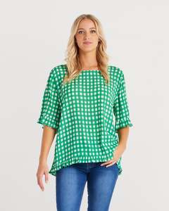 Nothing Over 59: Seduce Dorothy Top Jade Check