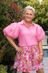 Nothing Over 59: Augustine Karmi Top - Pink