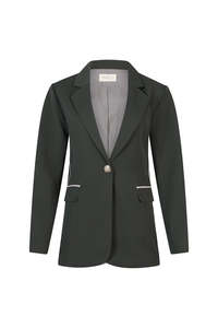 Nothing Over 199: Madly Sweetly Cipher Blazer - Spruce
