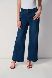 Joseph Ribkoff: Joseph Ribkoff Wide Leg Jean