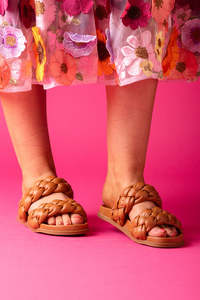 Hey Monday Wilma Sandal Tan