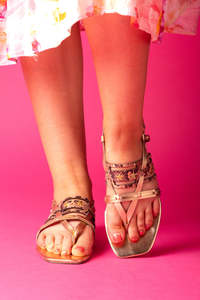 Hey Monday Shoes Sale: Hey Monday Indi Sandal Gold/Bronze