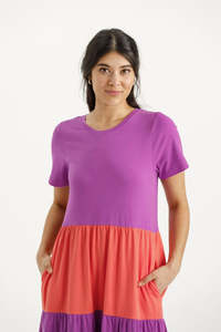 Home Lee Sale: Home Lee Kendall Dress - Orchid & Berry