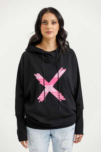 Home Lee Sale: Home Lee Ellen Hoody Irregular Pink X
