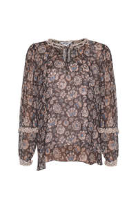 Loobies Story Margaret Blouse - Black