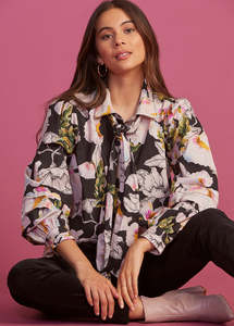 Loobies Story Bloom Noir Shirt