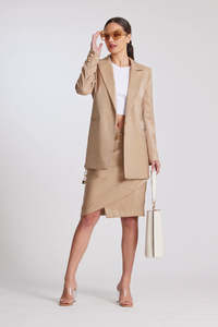 Paula Ryan Short Panel Skirt