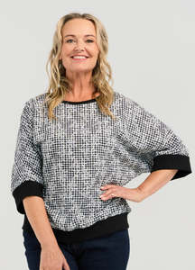 Seduce Florence Top- Floral Check