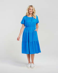 Seduce Sale: Seduce Jillian Dress - Blue