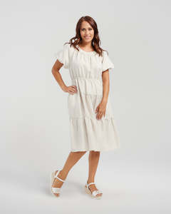 Seduce Jillian Dress - Natural