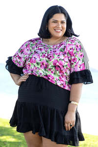 Stella Royal Sale: Stella Royal Tina Spliced Top