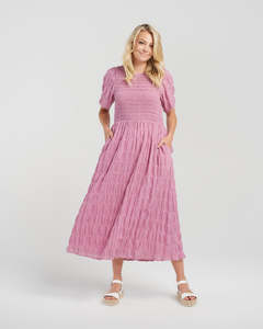 Zafina Sale: Zafina Nicole Dress - Rose