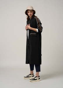 Madly Sweetly Sale: Madly Sweetly Cipher Coat - Black