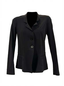 Jackets: Paula Ryan Fitted Jacket - Black
