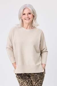 Lemon Tree Fiona Knit Latte