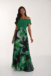 Frank Lyman: Frank Lyman Floral Maxi Dress