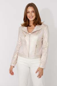 Frank Lyman: Frank Lyman Metallic Heart Jacket