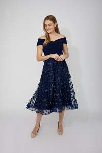 Frank Lyman: Frank Lyman Floral Midi Dress