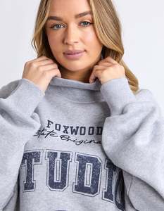 Foxwood Studio Mock Neck Crew