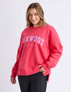 Foxwood: Foxwood Interval Crew - Raspberry / Neon Lilac