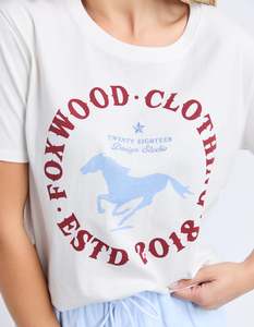 Foxwood: Foxwood ESTD 2018 Tee