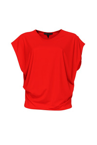 Paula Ryan Tuck Side Top - Poppy